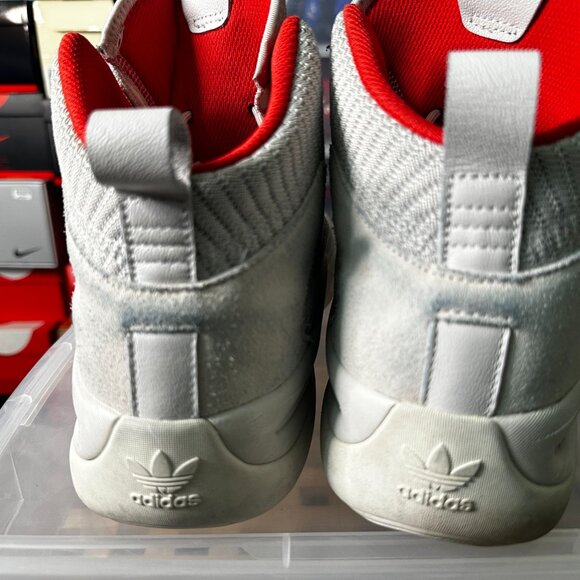 adidas Crazy 8 ADV Primeknit Grey Men's Size 12 - Picture 4 of 7